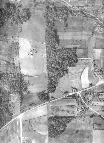 1936 Aerial Image - Franklin Township - Wexford-Bayne Road