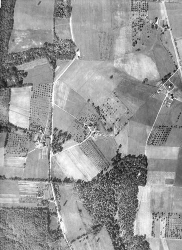1936 Aerial Image - Franklin Township - Reis Run Road