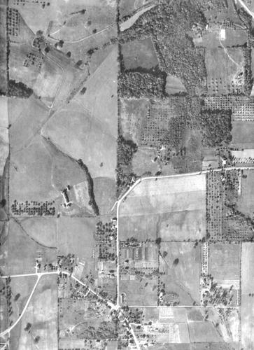 1936 Aerial Image - Franklin Township - West Ingomar Road