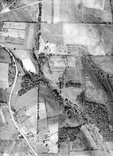 1936 Aerial Image - Franklin Township - Brandt School Road
