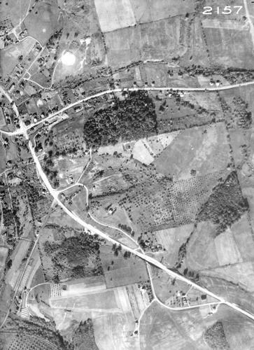 1936 Aerial Image - Marshall Township - Perry Highway