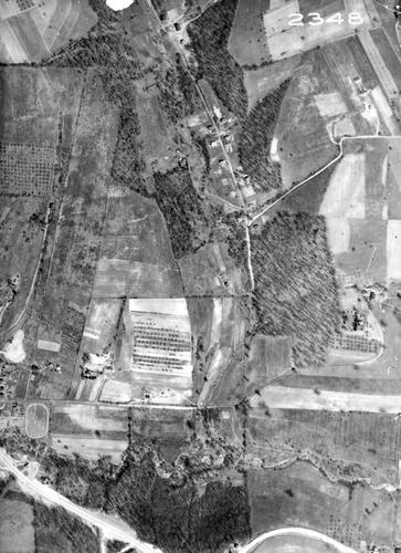 1936 Aerial Image - Town of McCandless - Perry Highway