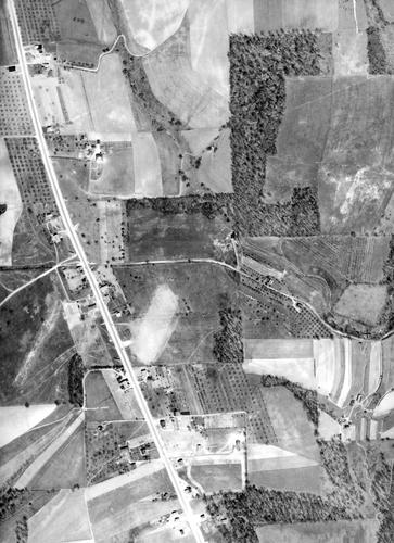 1936 Aerial Image - Town of McCandless - Perry Highway