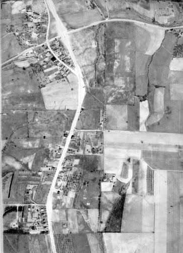1936 Aerial Image - Pine Township - Perry Highway
