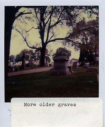 Polaroid of Bethel Cemetery