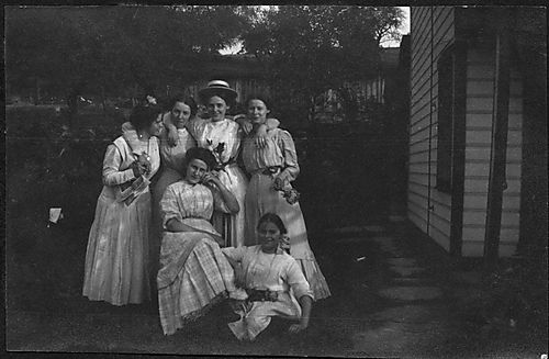 Group photograph of young women