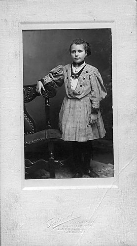Portrait of a young girl