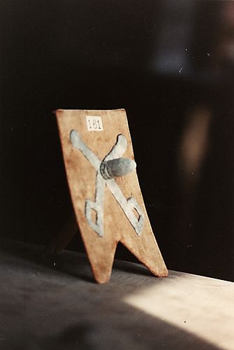The bullet that wounded John M. Boyce in the Civil War