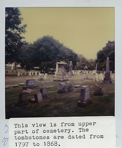 View from the upper part of Bethel Cemetery