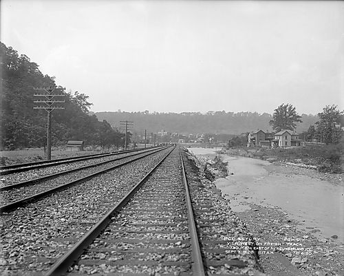 Freight Tracks Through Weirton