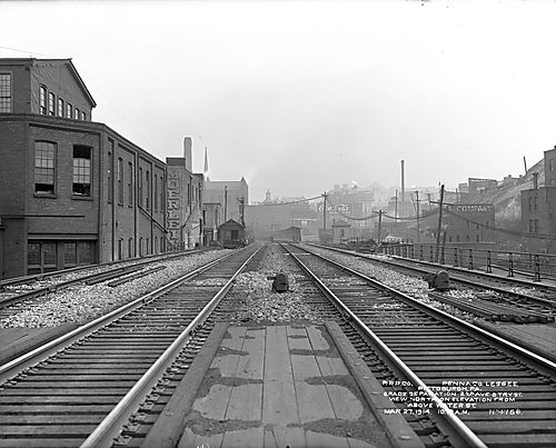 Tracks Above Water Street
