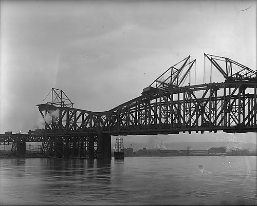 Ohio Connecting Railway Bridge Panorama