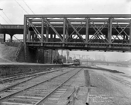 Beneath Fort Wayne Railroad Bridge