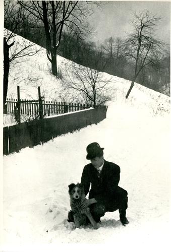 Al Denny with Dog