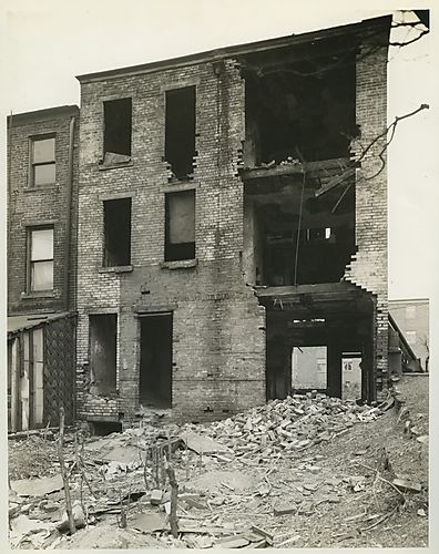 2350-52 Bedford Ave., rear view