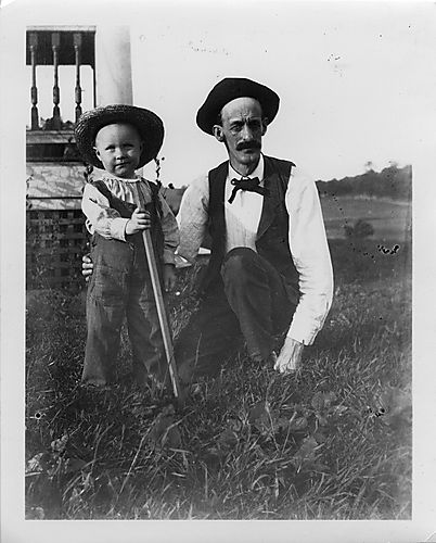 Alexander Gilfillan and child