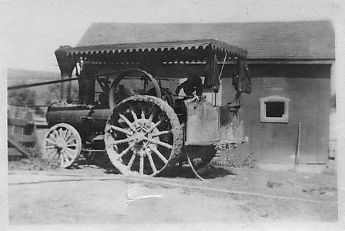 Steam powered tractor