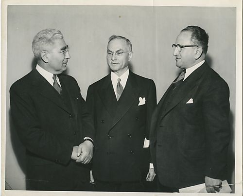 Rabbi Benjamin Lichter, Rabbi Solomon Freehof,  and Rabbi Hailpern