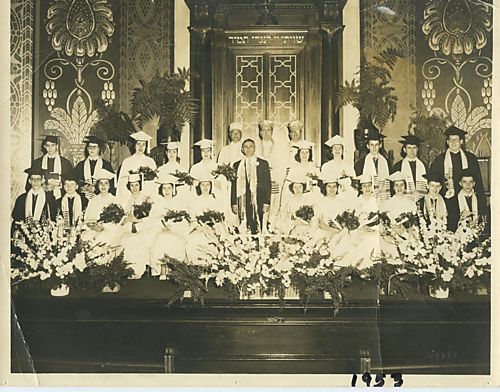 Congregation B'nai Israel Confirmation Class, 1953