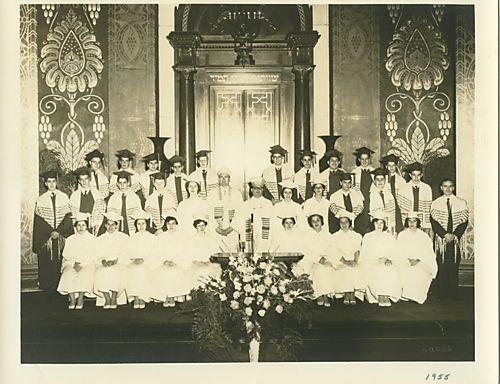 Congregation B'nai Israel Confirmation Class, 1955
