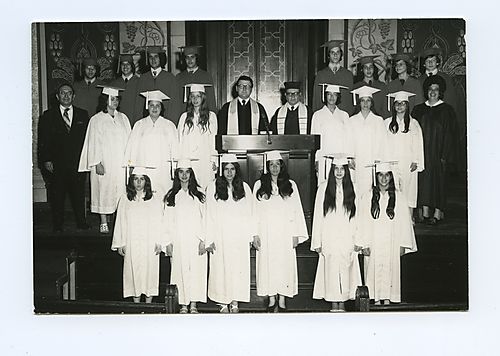 Congregation B'nai Israel Confirmation Class, 1972