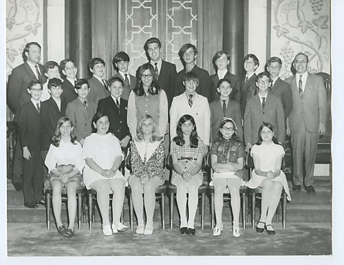 Congregation B'nai Israel Hebrew School, 1969