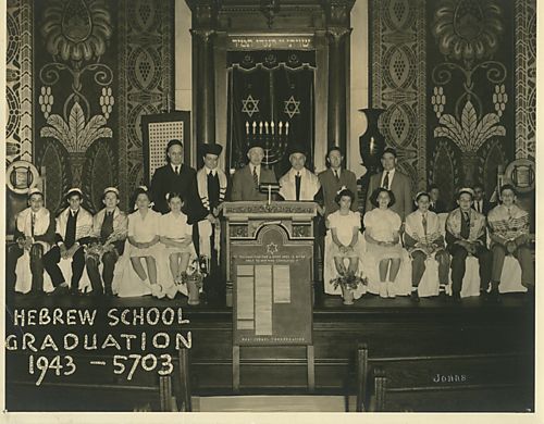 Congregation B'nai Israel Hebrew School, 1943