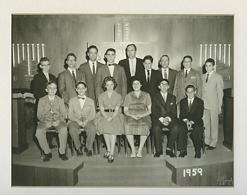 Congregation B'nai Israel Hebrew School, 1959