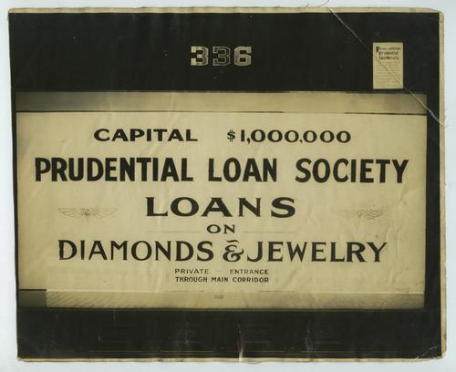 Prudential Loan Society Sign