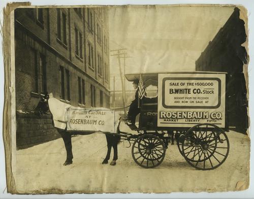 Rosenbaum Co. Horse and Carriage Signs