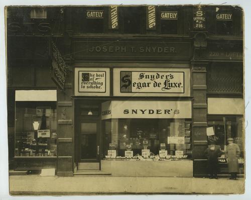 Joseph T. Snyder Cigar Store