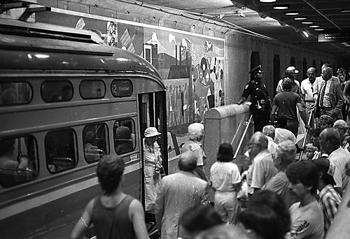 Opening of the T Wood st. Terminal