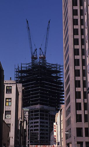 Construction of Fifth Ave. Place