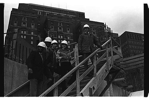 Construction in Downtown