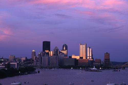 Sunset over Downtown