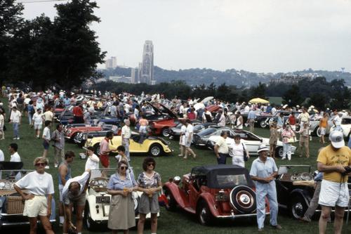 Car Show in Schenley Park