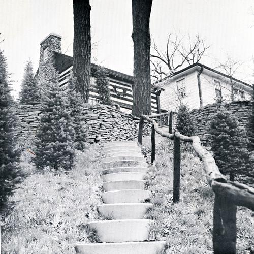 Back of Flaig's Lodge