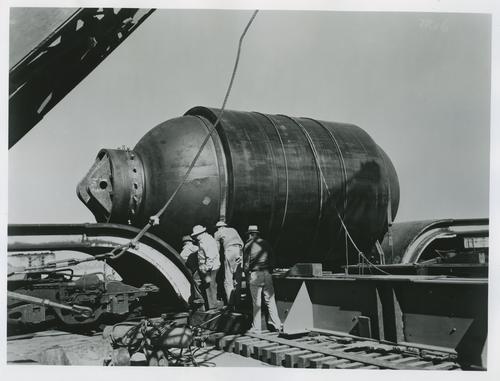 Atom bomb containment vessel