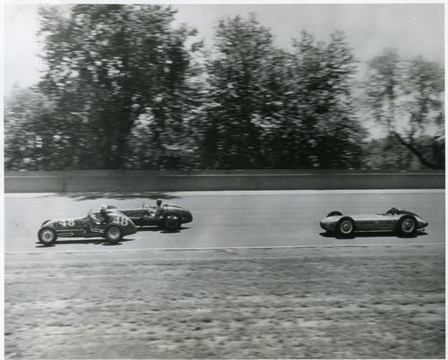 #28 Cummins Diesel Special mid-race