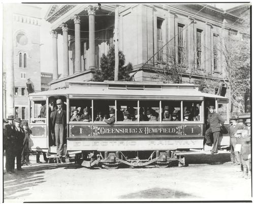 Greensburg and Hempfield electric street car