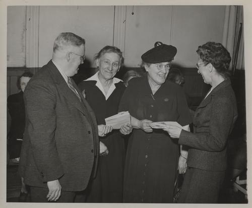 Women receiving pensions
