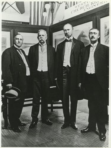 George Westinghouse Jr. at the 1905 International Railway Congress