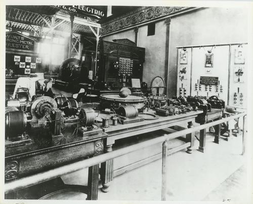 Westinghouse Electric Co. display at the Chicago World's Fair