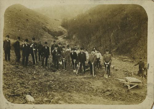 Breaking ground