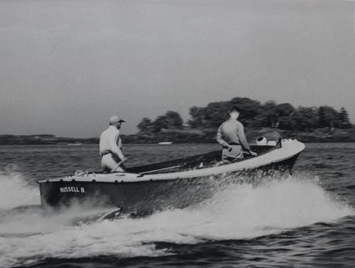 Aluminum speedboat