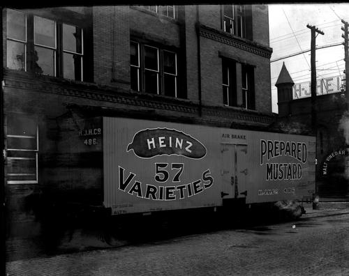 Heinz Prepared Mustard railroad car