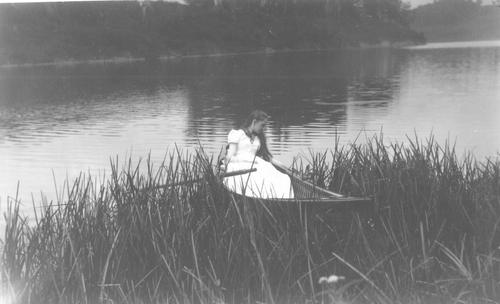 Young Lady on Lake Conemaugh