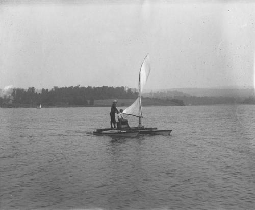 Sailing on Lake Conemaugh