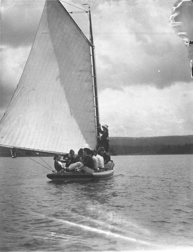 Sailing on Lake Conemaugh