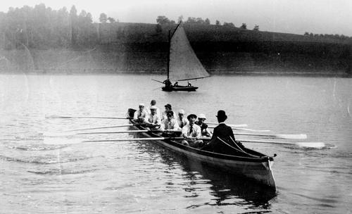 Rowing and Sailing on Lake Conemaugh
